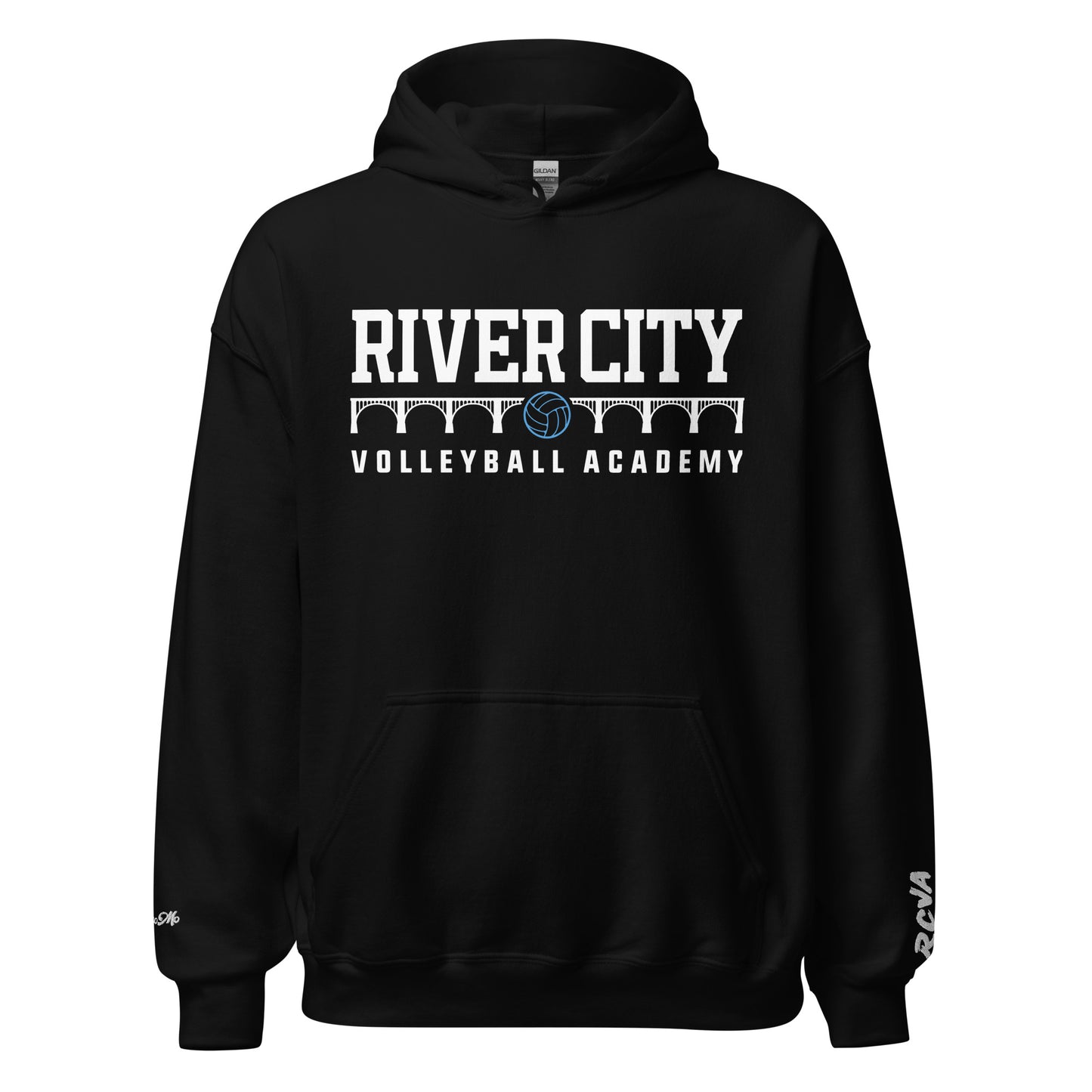 RCVA Hoodie with Embroidered Wrist