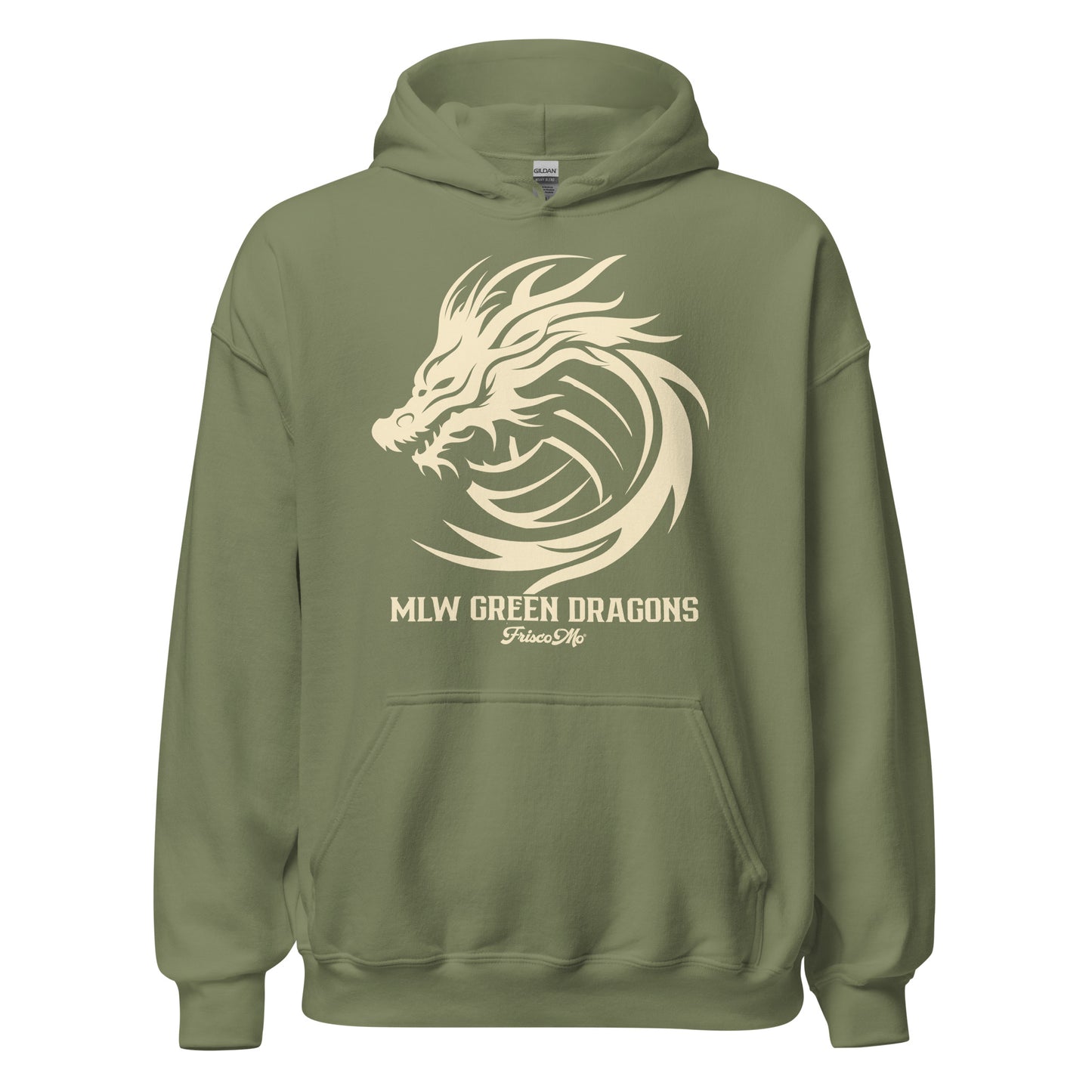 MLW Green Dragon Icon Hoodie