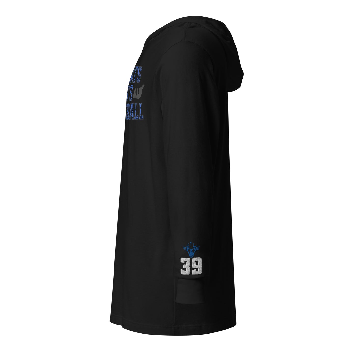 VARSITY - Deep Run Mash Up Hooded Warm Up Tee