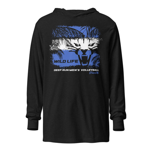 Deep Run Wildcats Wild Life Hooded Long-Sleeve Tee