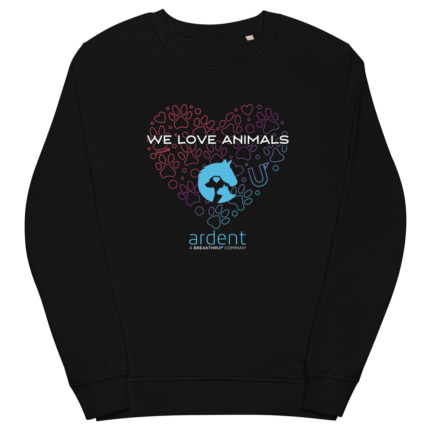 Ardent Love Organic Crew Sweatshirt