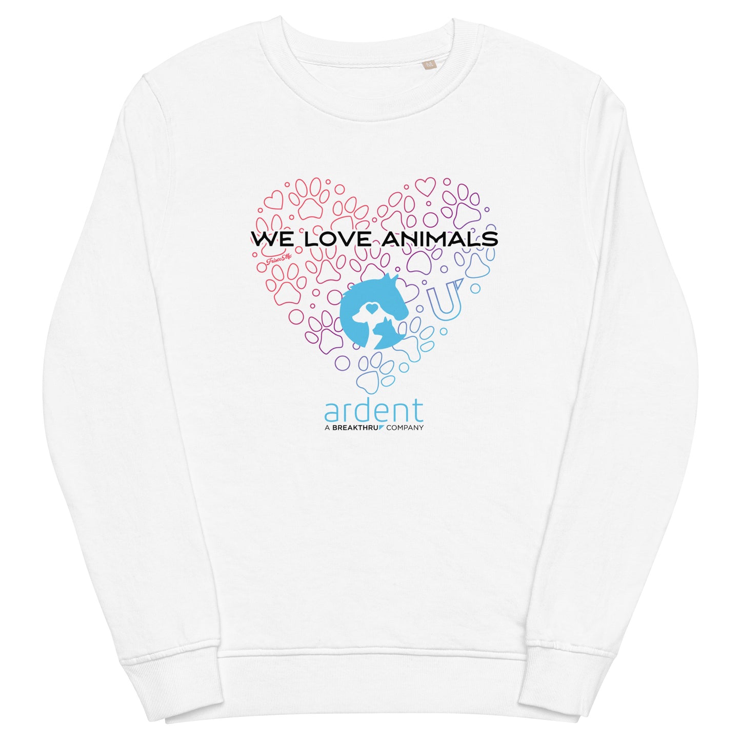 Ardent Love Organic Crew Sweatshirt