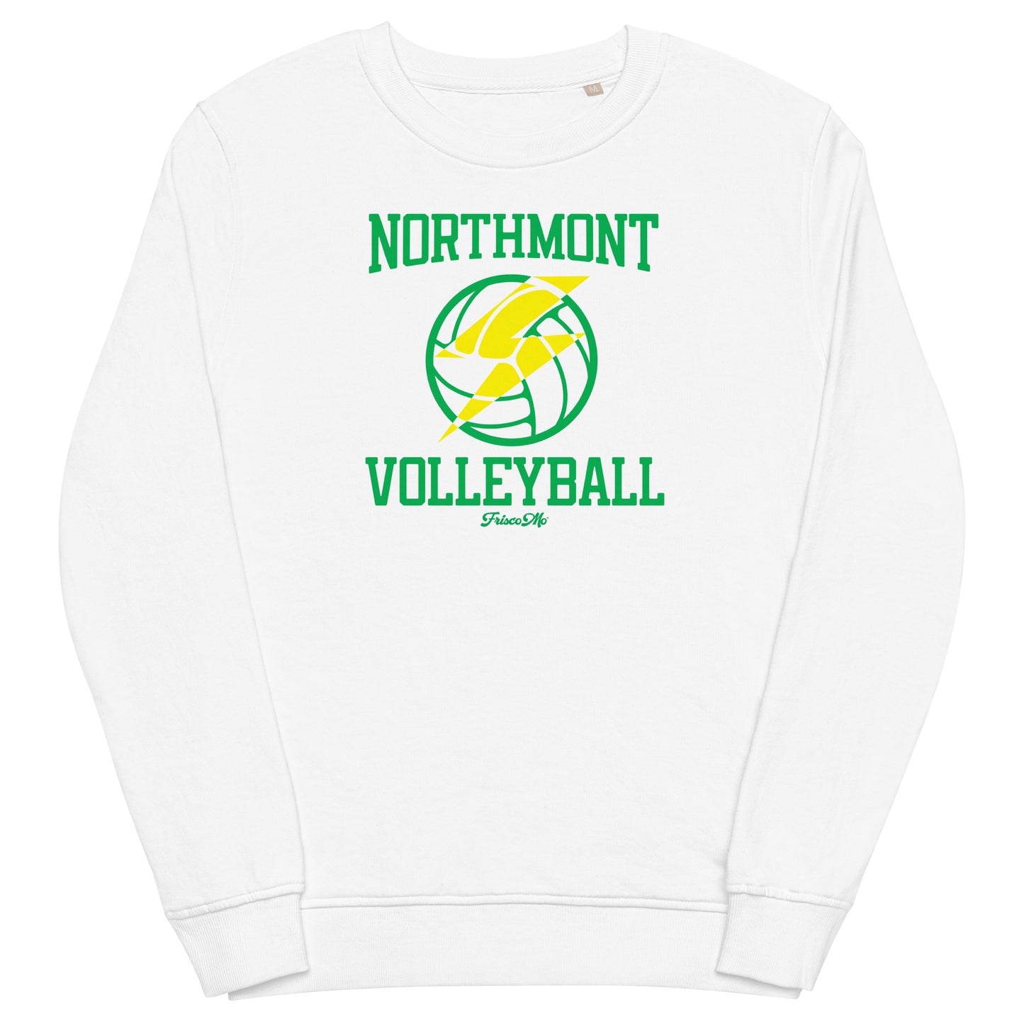 Northmont Volleyball Bolt Organic Crew