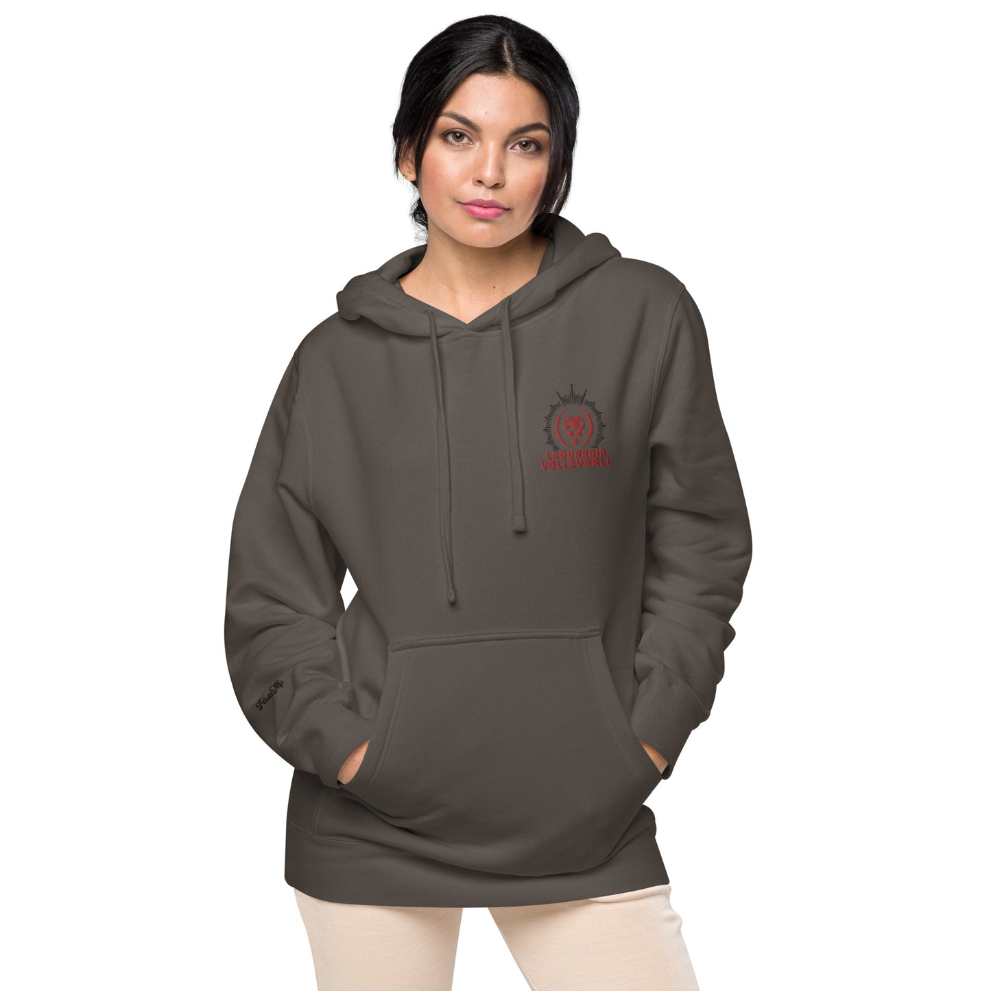 LaGuardia Volleyball Embroidered Pigment-Dyed Hoodie