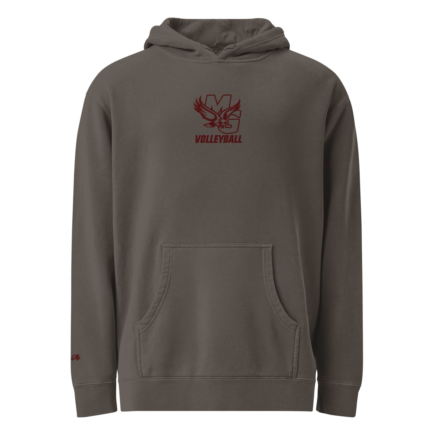 Mills Godwin VB Embroidered Pigment-Dyed Hoodie