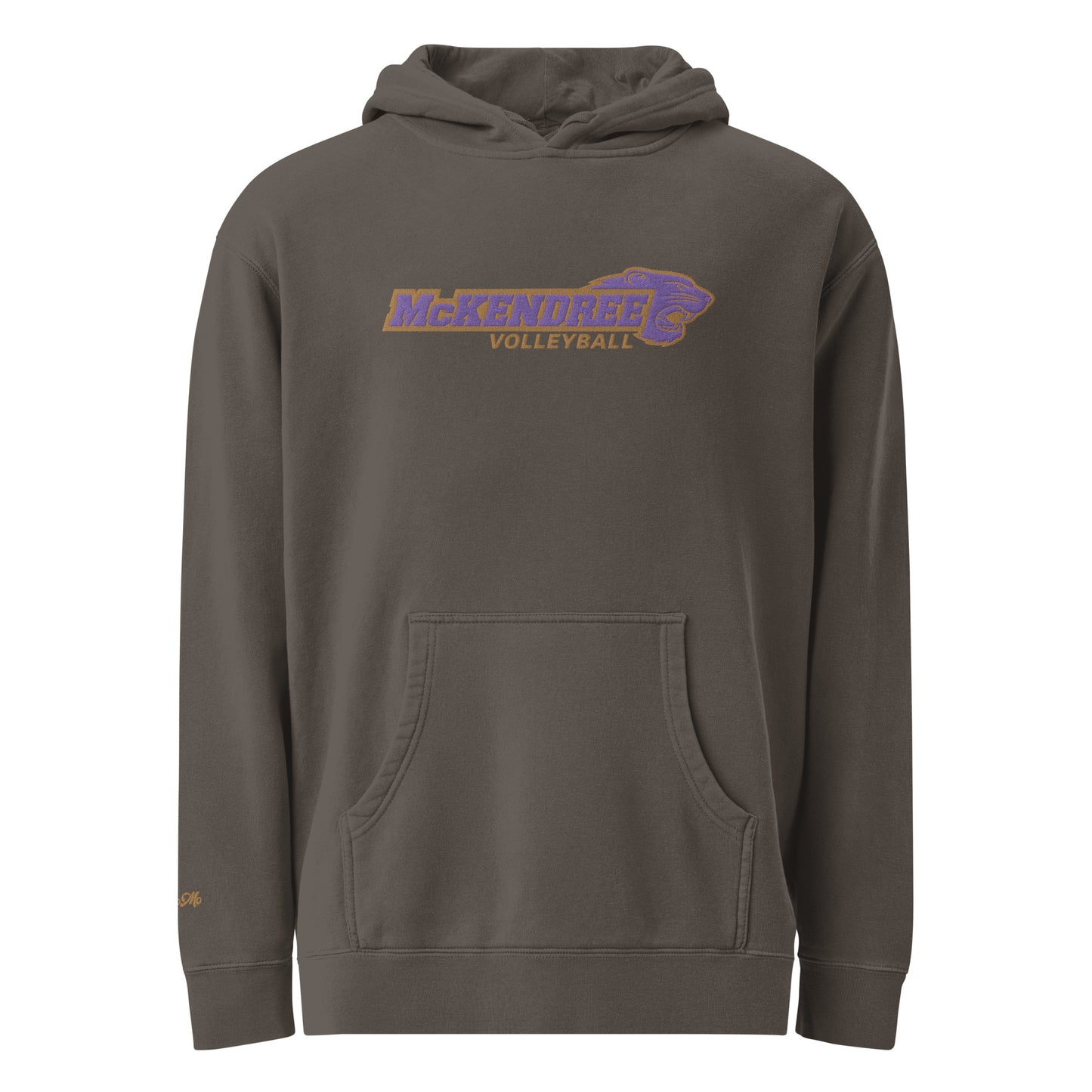 McKendree Volleyball Embroidered Pigment-Dyed Hoodie