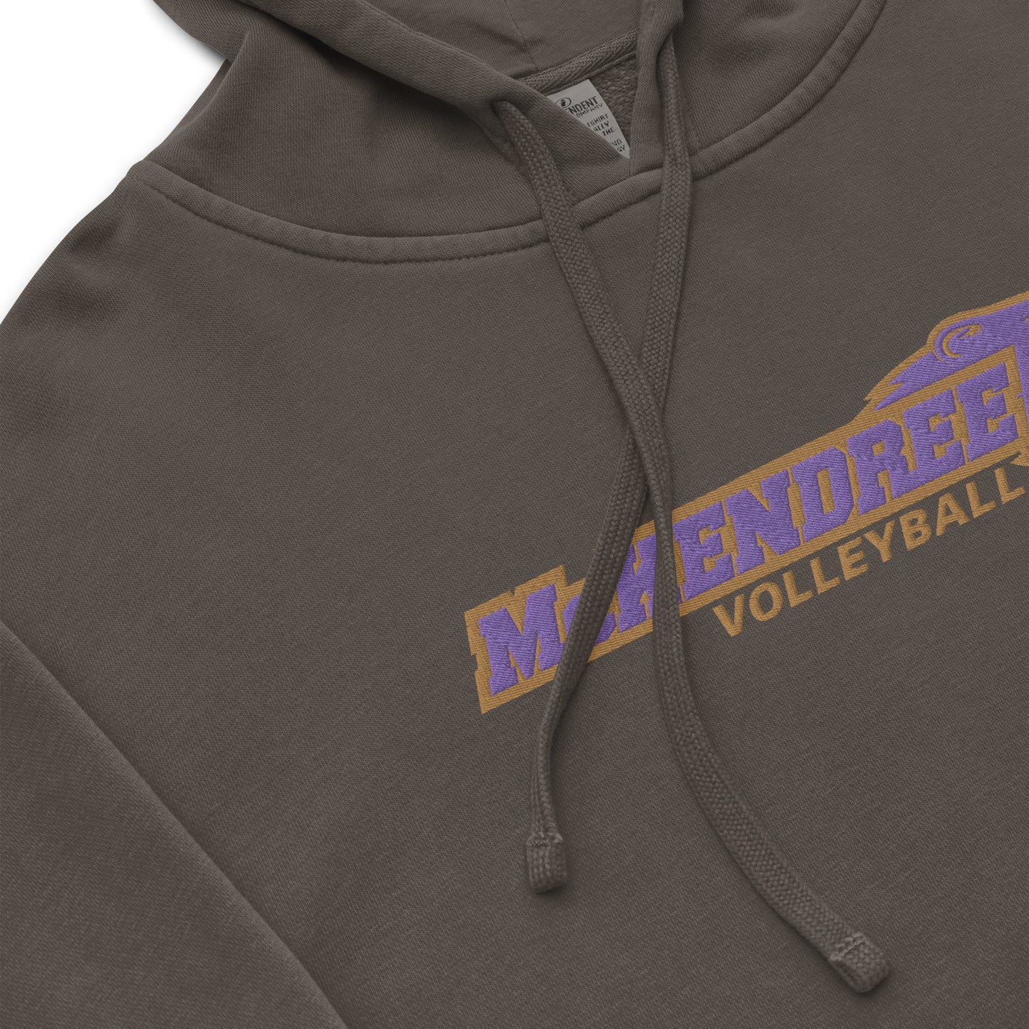 McKendree Volleyball Embroidered Pigment-Dyed Hoodie