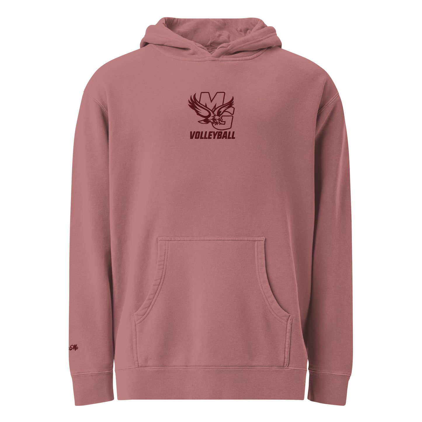 Mills Godwin VB Embroidered Pigment-Dyed Hoodie