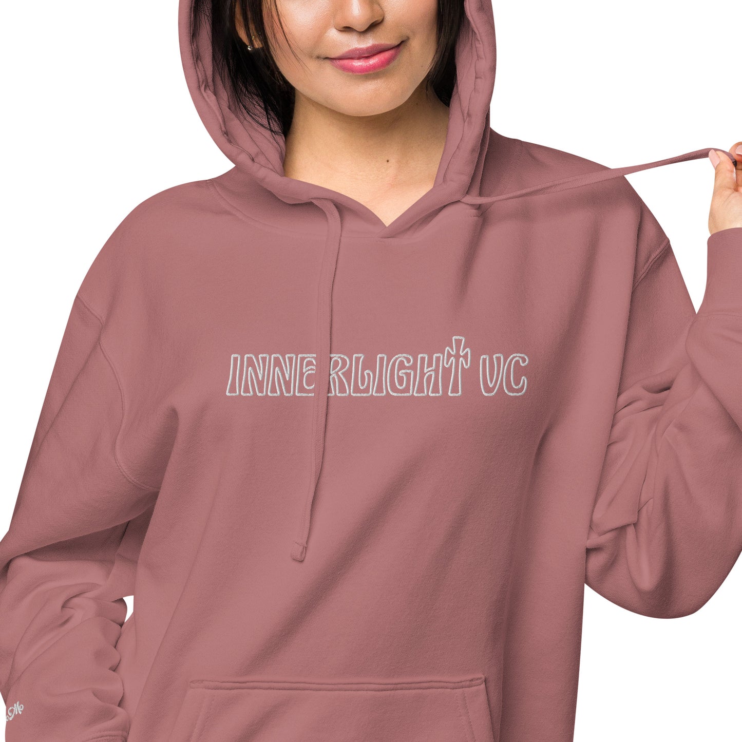 Innerlight VC Embroidered Pigment-Dyed Hoodie