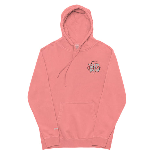 WC Force Embroidered Pigment-Dyed Hoodie