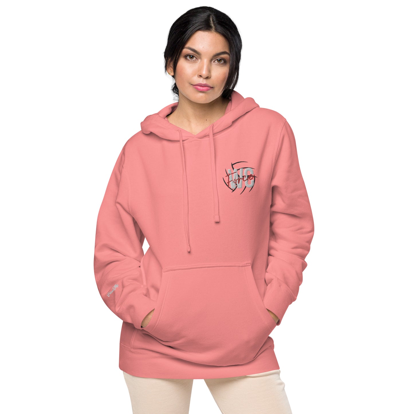 WC Force Embroidered Pigment-Dyed Hoodie