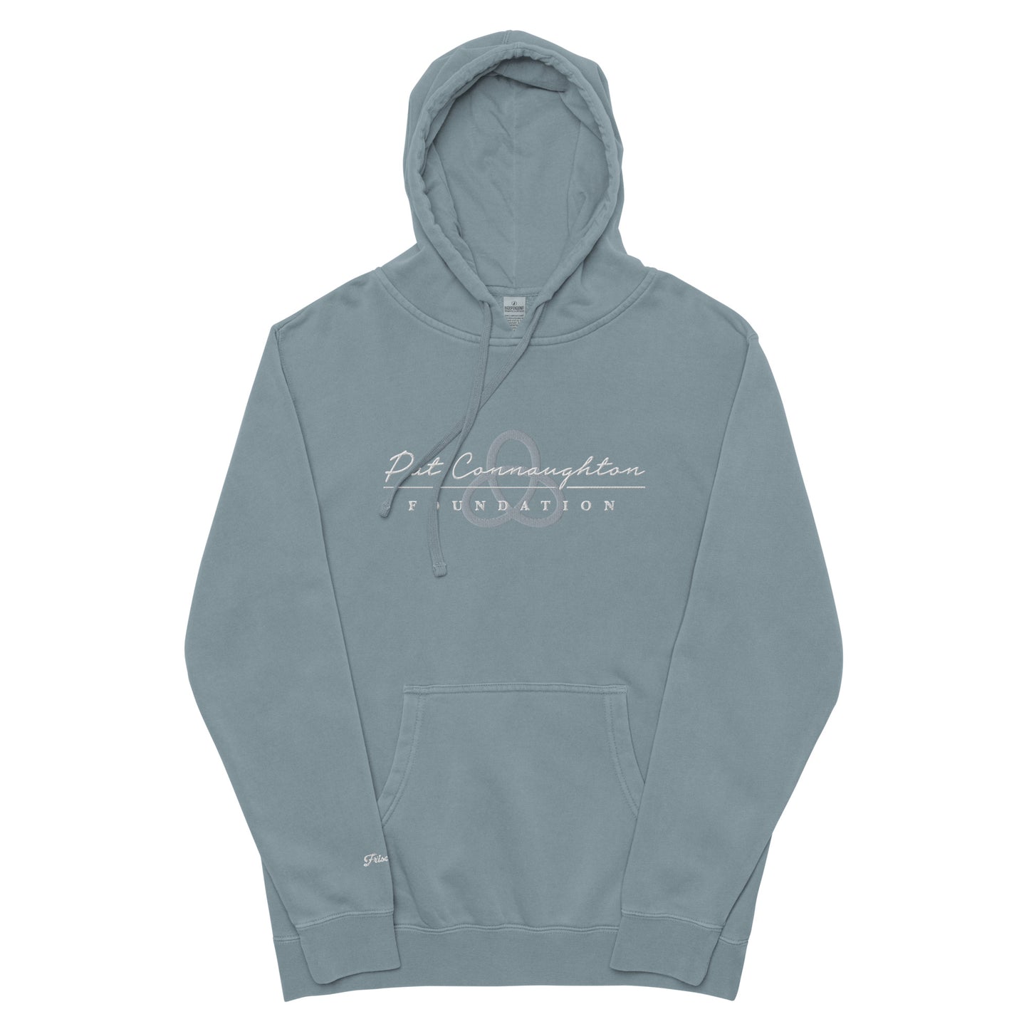 PCF Icon Embroidered Pigment-Dyed Hoodie