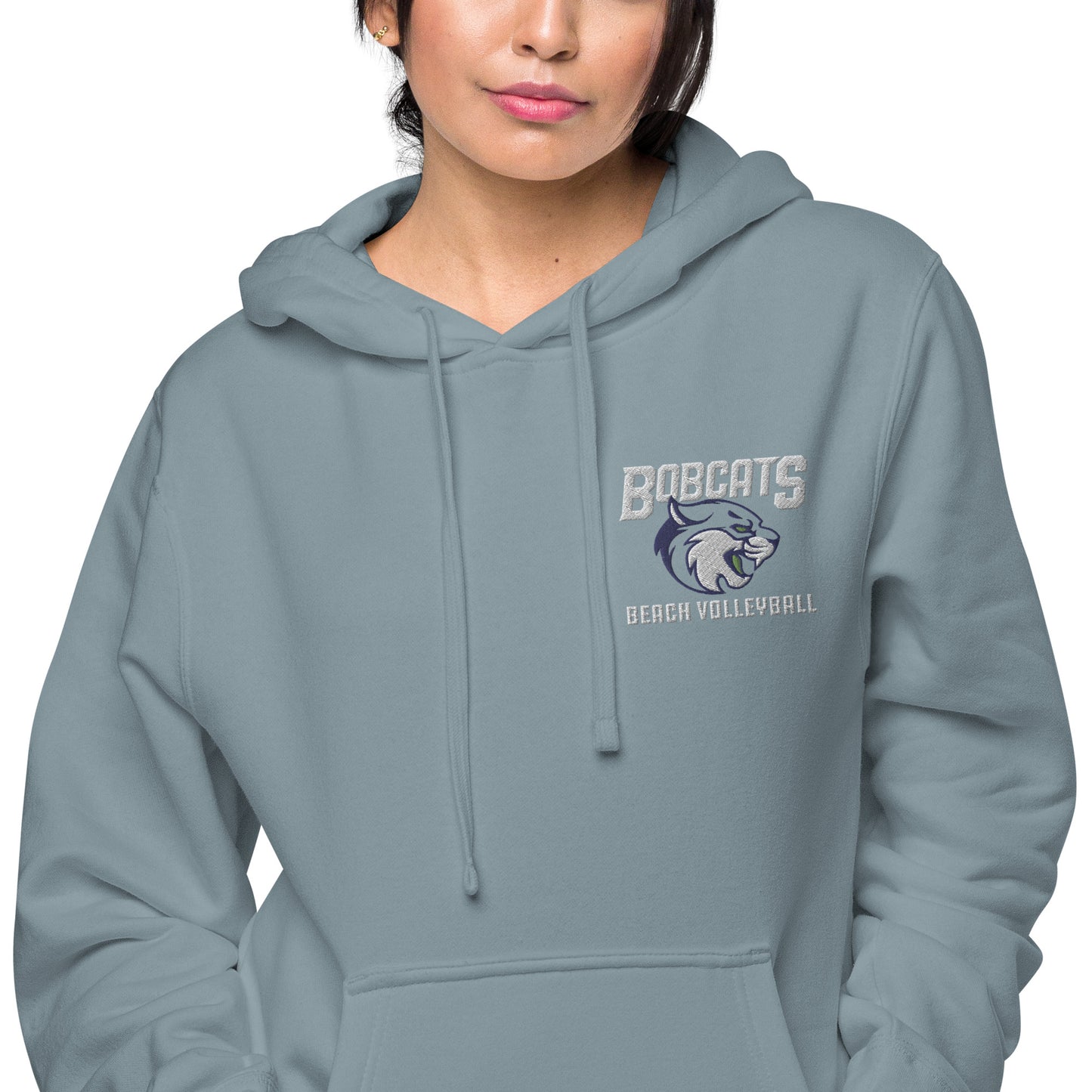 BSC Beach Embroidered Pigment-Dyed Hoodie