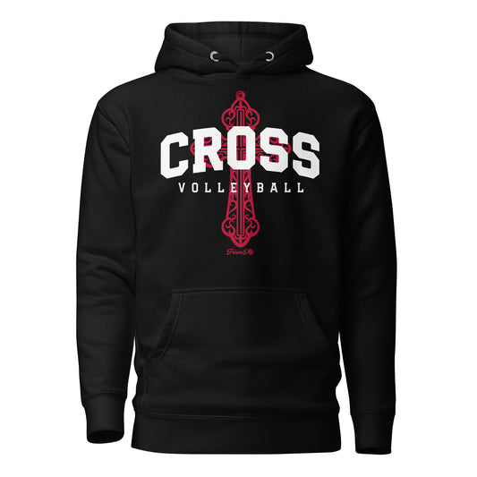 Cross Volleyball Premium Hoodie