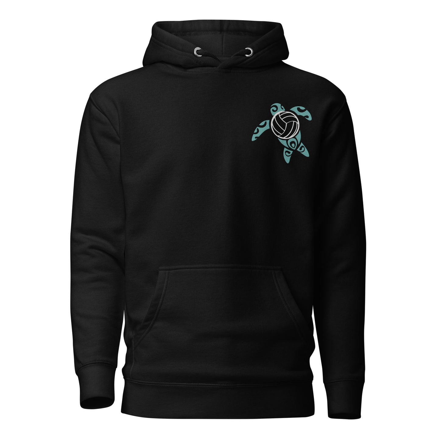 Set Above Embroidered Front Premium Hoodie