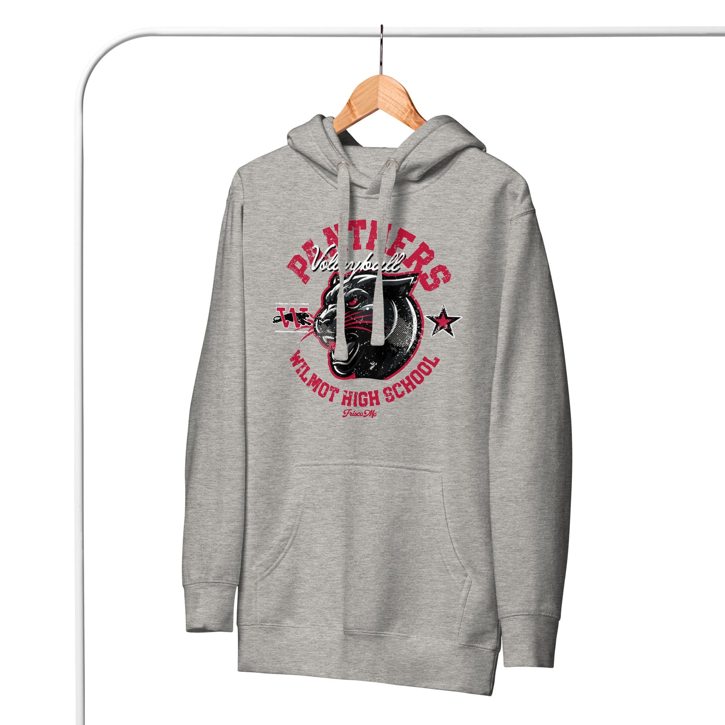 Wilmot Panthers Distressed Hoodie