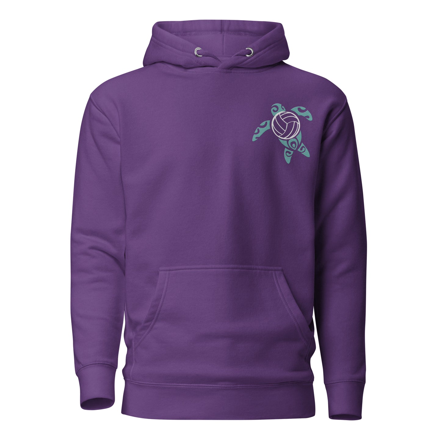 Set Above Embroidered Front Premium Hoodie