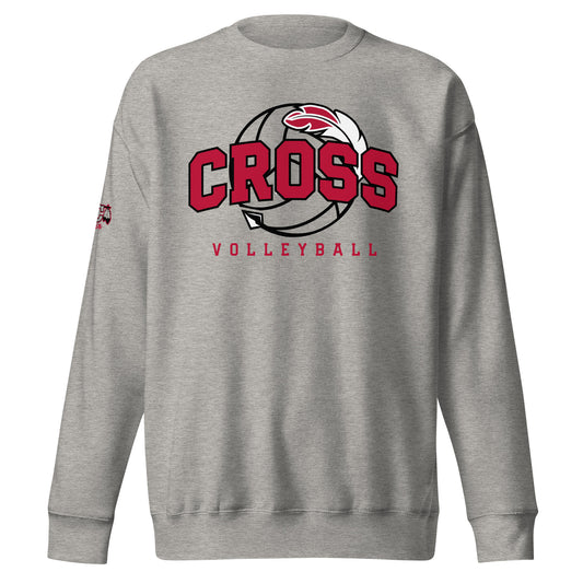 Cross Volleyball Premium Sweatshirt