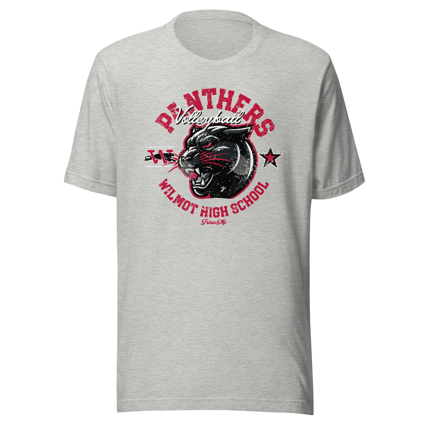 Wilmot Panthers Distressed Tee