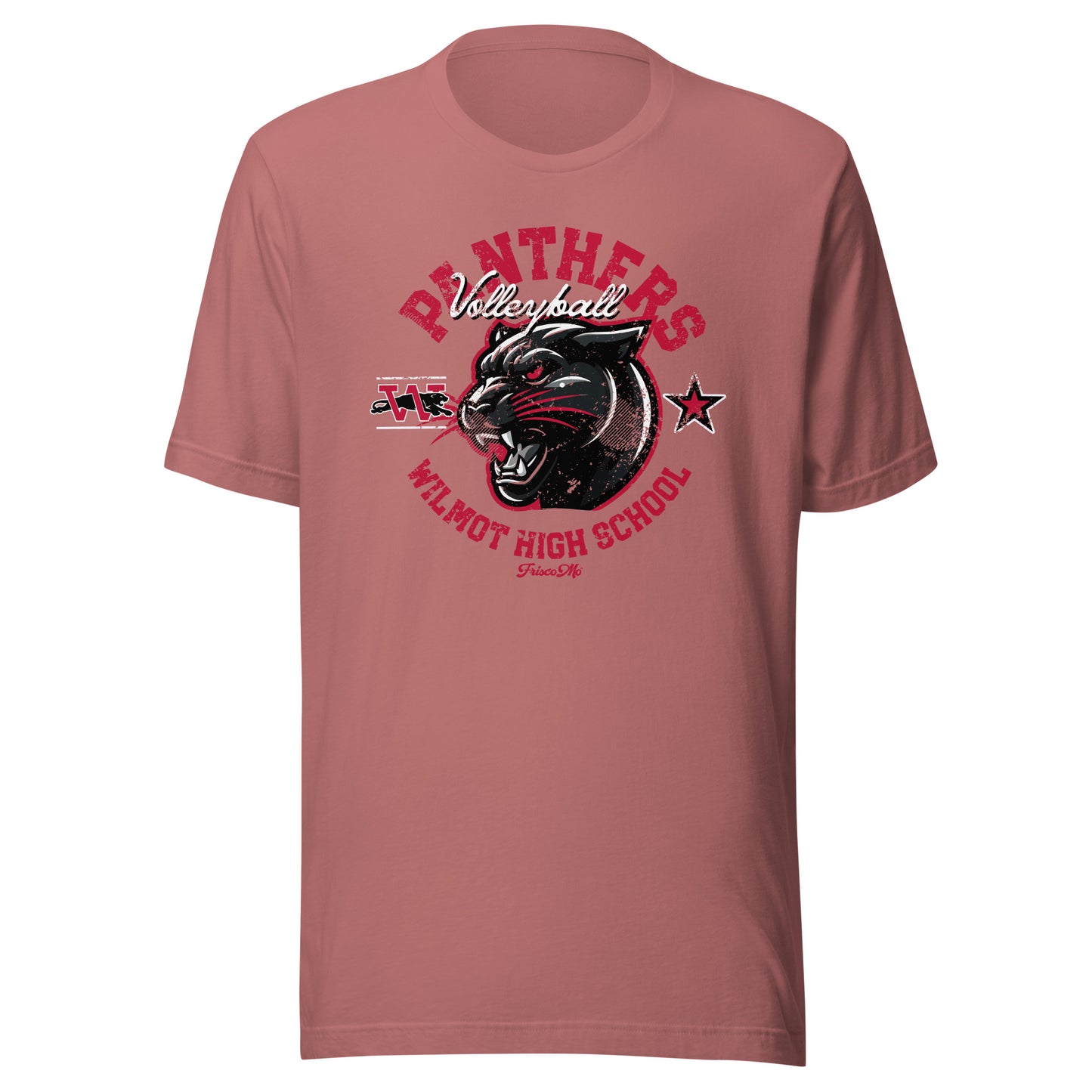 Wilmot Panthers Distressed Tee