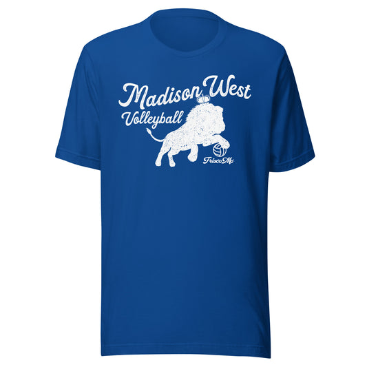 Madison West Volleyball Vintage Tee