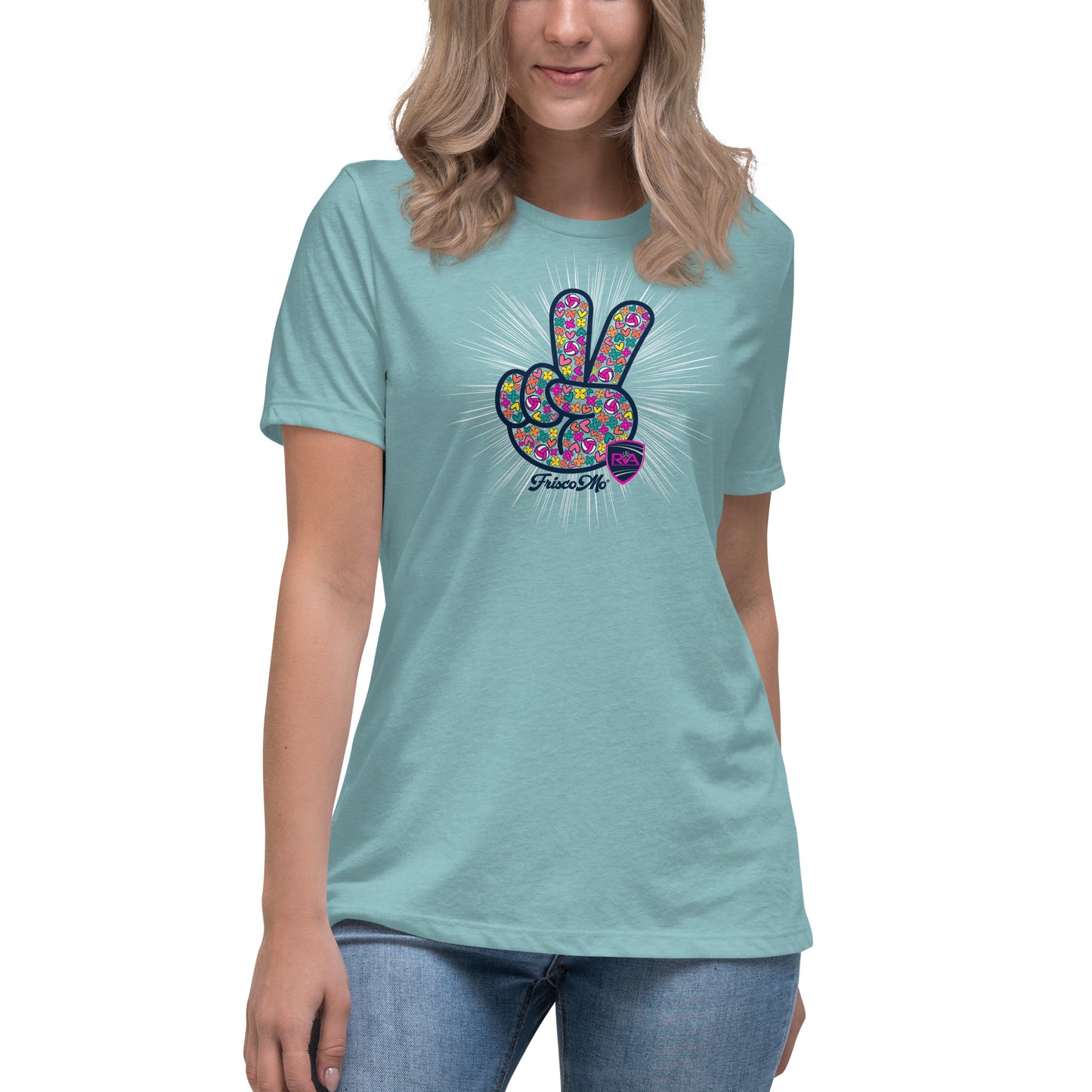 RVA Peace Out Women's Cut T-Shirt