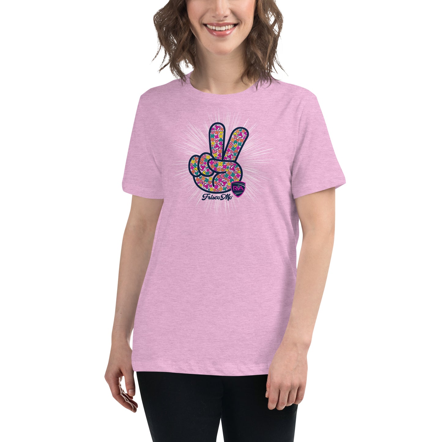 RVA Peace Out Women's Cut T-Shirt