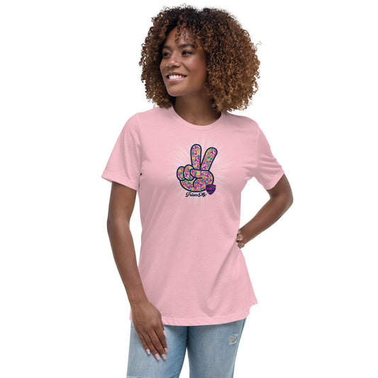 RVA Peace Out Women's Cut T-Shirt