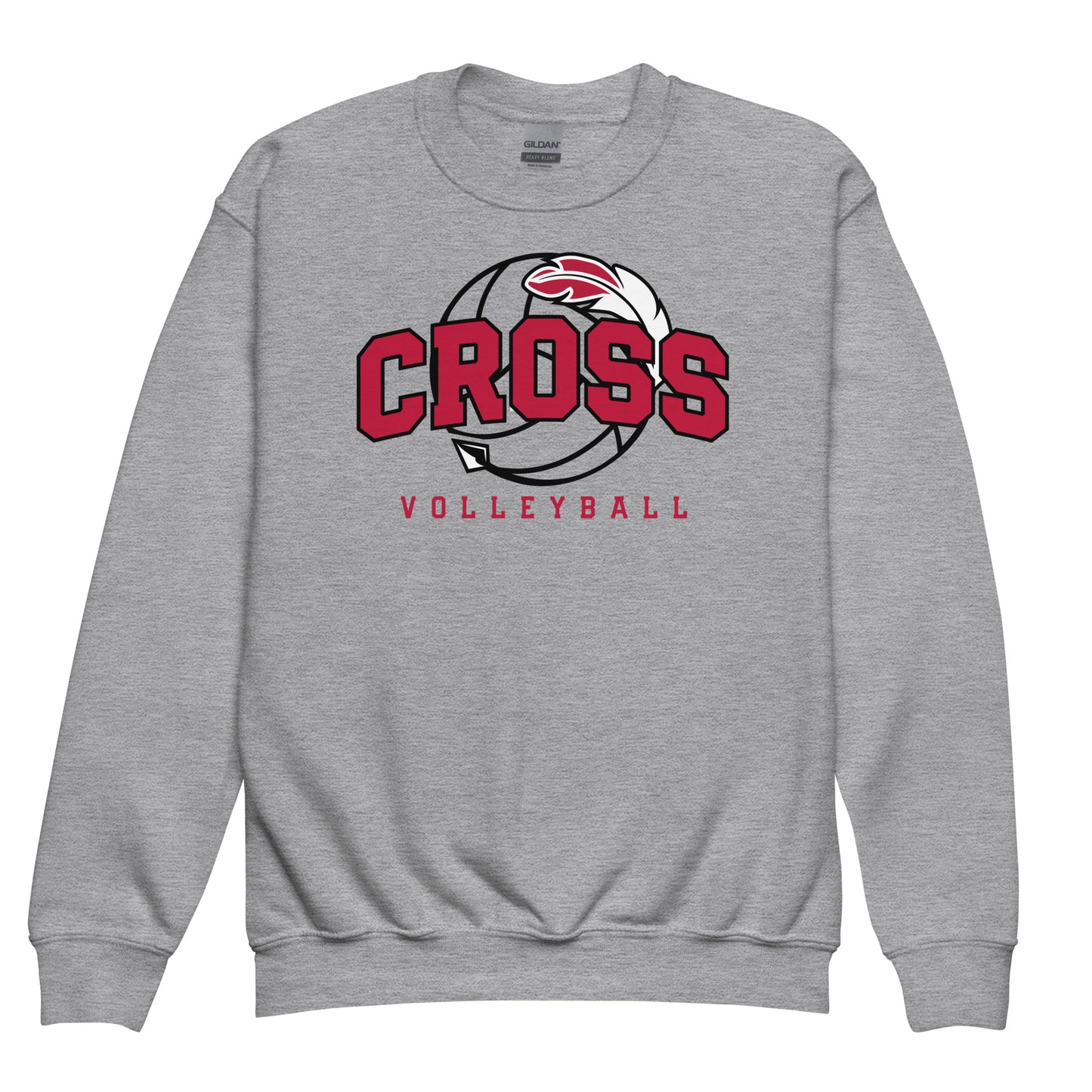 Cross Volleyball Youth Crewneck