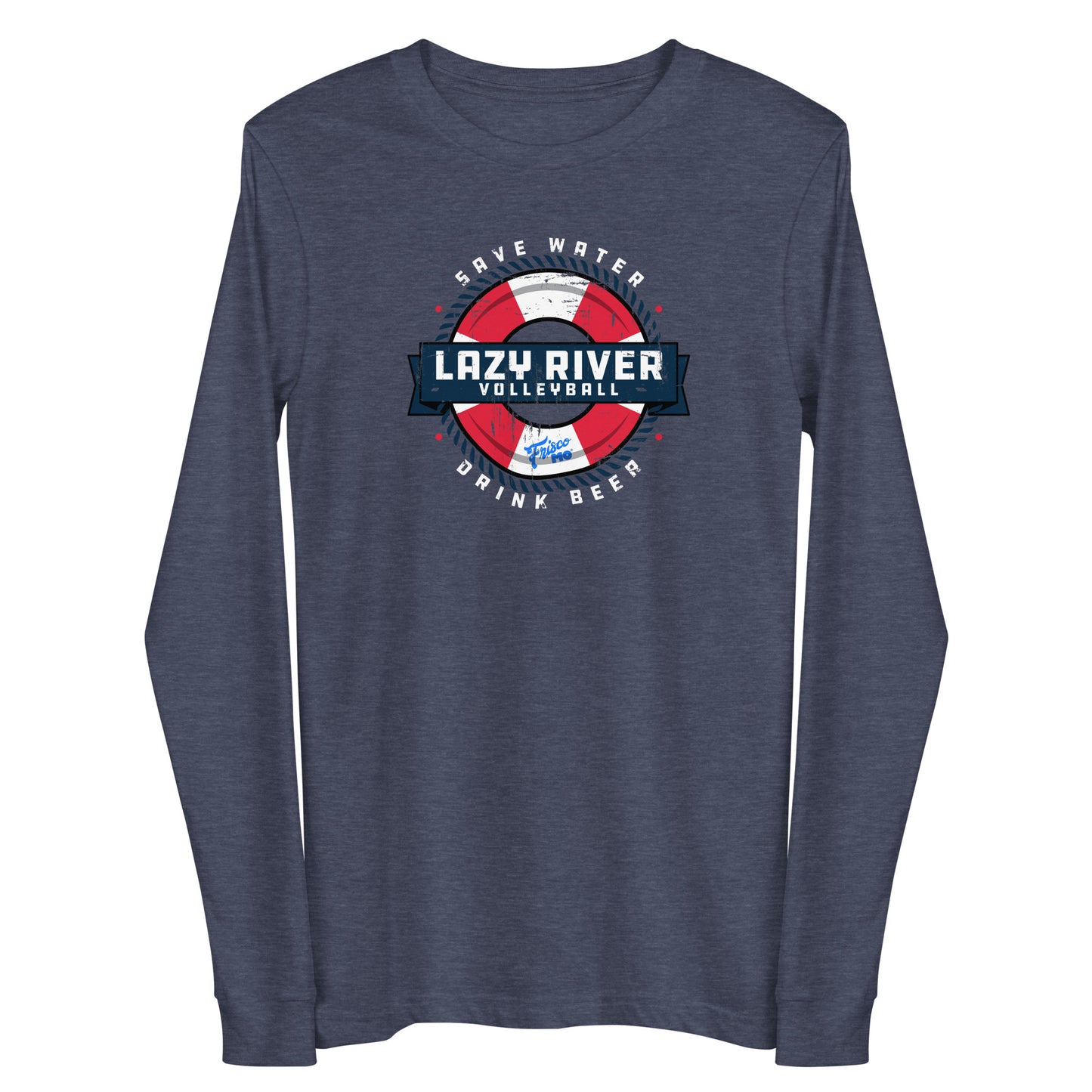 Lazy RIver Life Ring Long Sleeve Tee